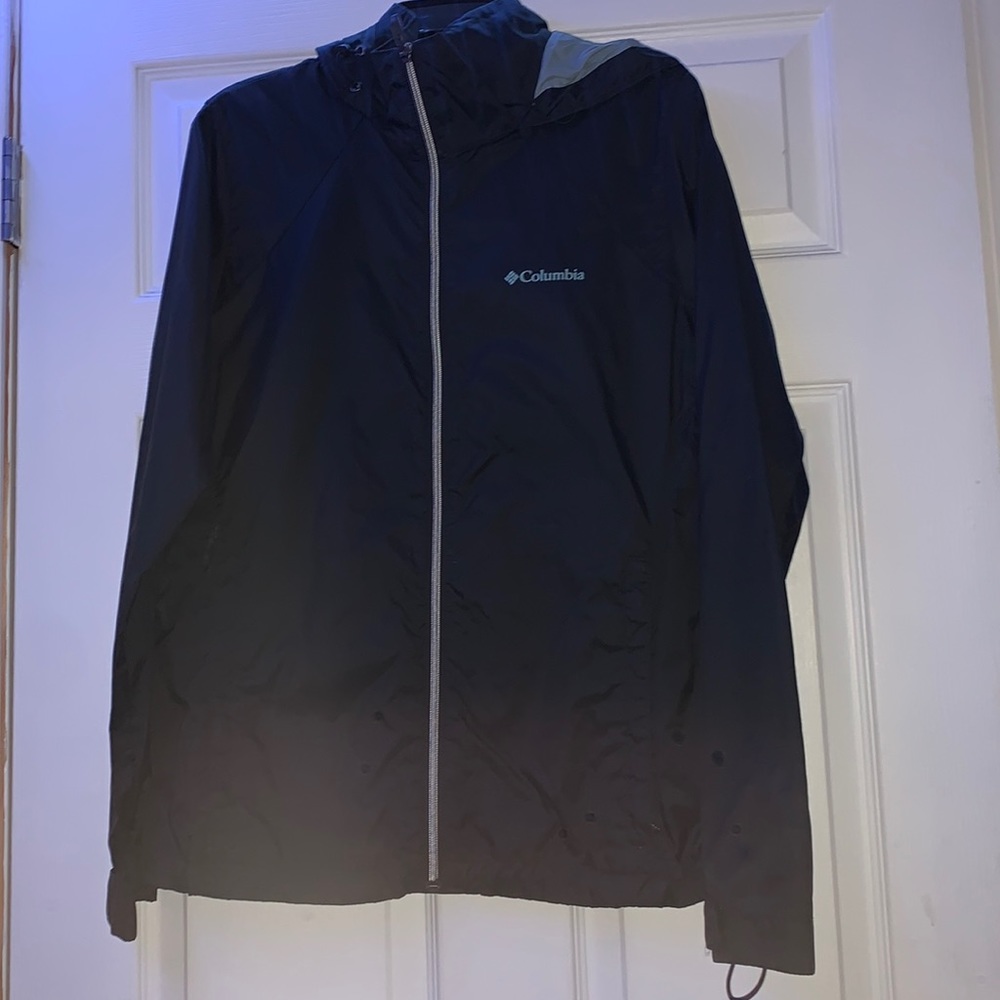 Columbia rain coat